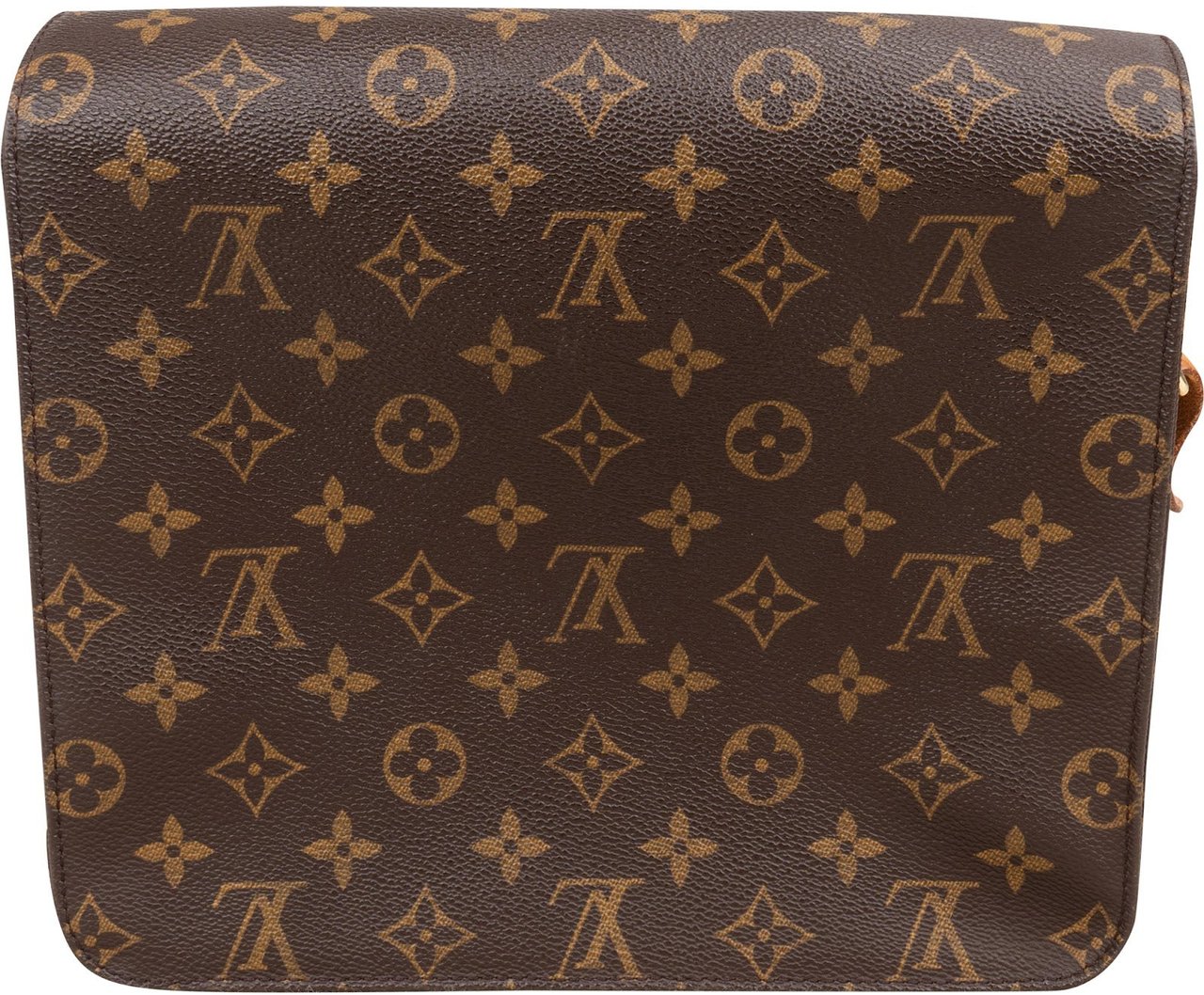 Louis Vuitton Louis Vuitton Monogram Canvas Cartouchiere GM Crossbody Bag Bruin
