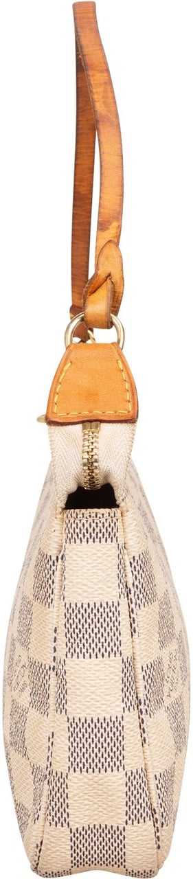 Louis Vuitton Louis Vuitton Monogram Damier Azur  Pochette Accessoires Handbag Beige