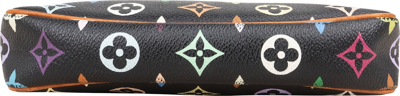 Louis Vuitton Canvas Monogram Multicolor Pochette Accessoires Handbag Zwart