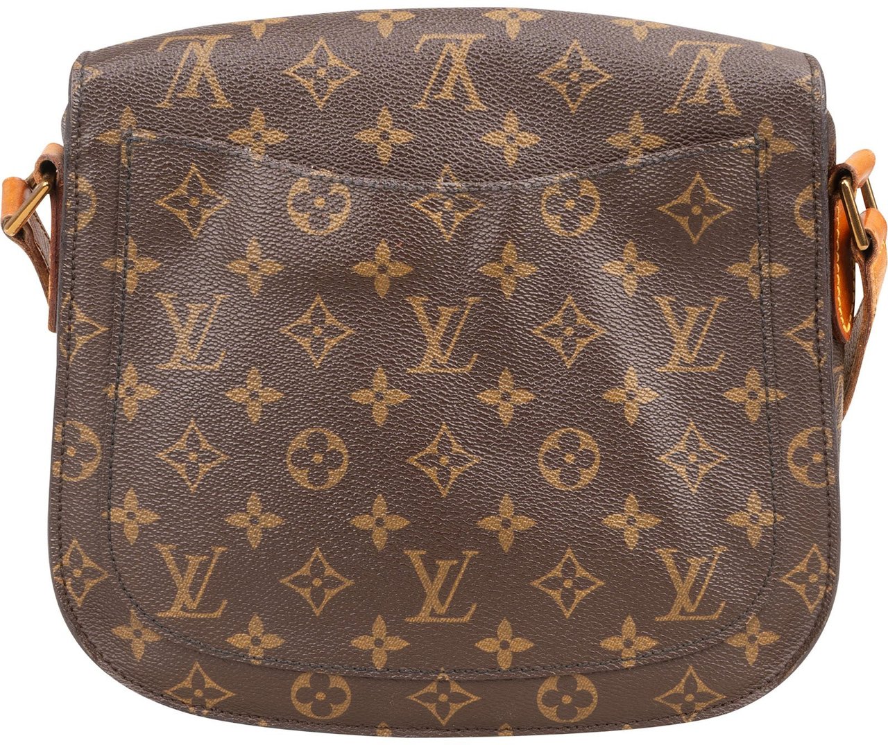 Louis Vuitton Louis Vuitton Monogram Canvas Saint Cloud GM Crossbody Bag Bruin