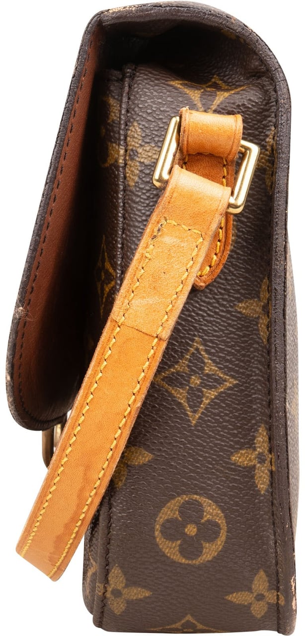 Louis Vuitton Louis Vuitton Monogram Canvas Saint Cloud MM Crossbody Bag Bruin