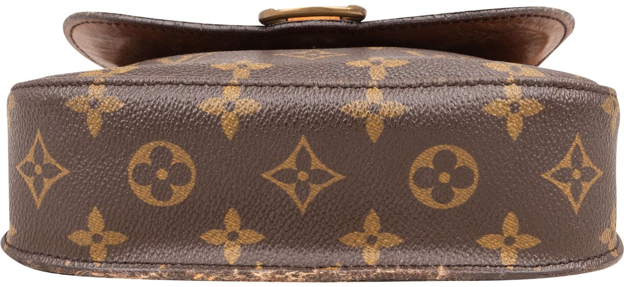 Louis Vuitton Louis Vuitton Monogram Canvas Saint Cloud MM Crossbody Bag Bruin