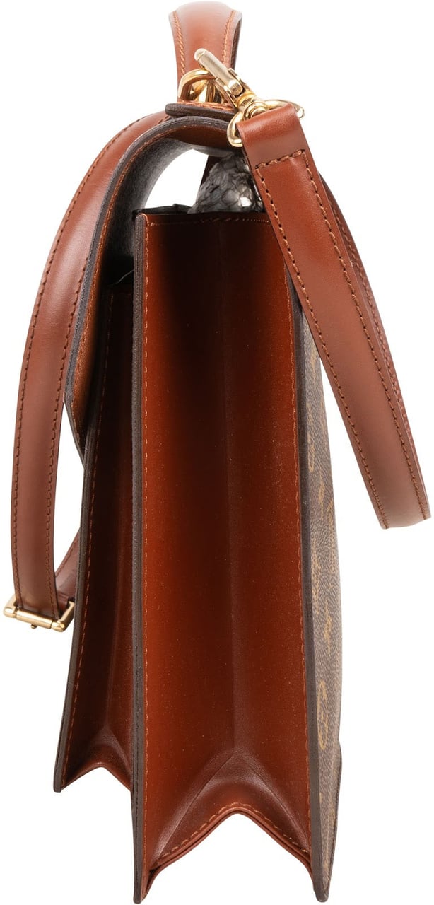 Louis Vuitton Louis Vuitton Monogram Canvas Monceau Handbag Bruin