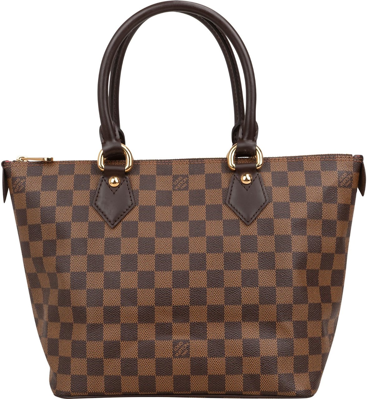 Louis Vuitton Louis Vuitton Monogram Damier Ebene Canvas Saleya PM Handbag Bruin