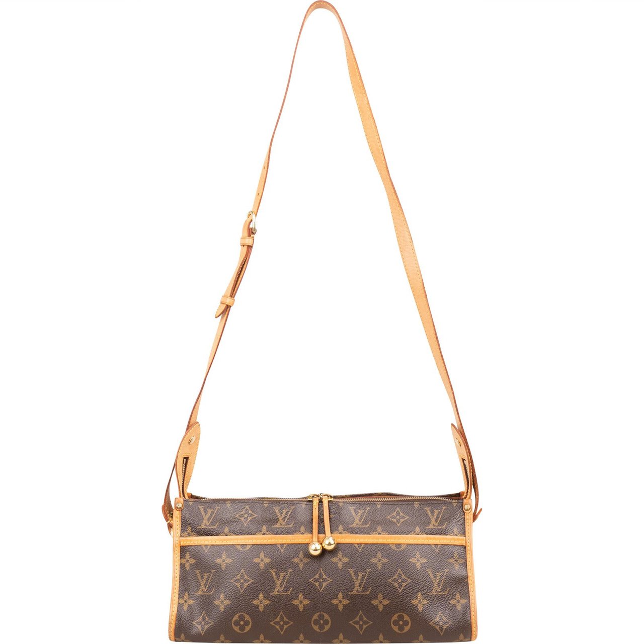 Louis Vuitton Monogram Canvas Popincourt Long Crossbody Bag Bruin