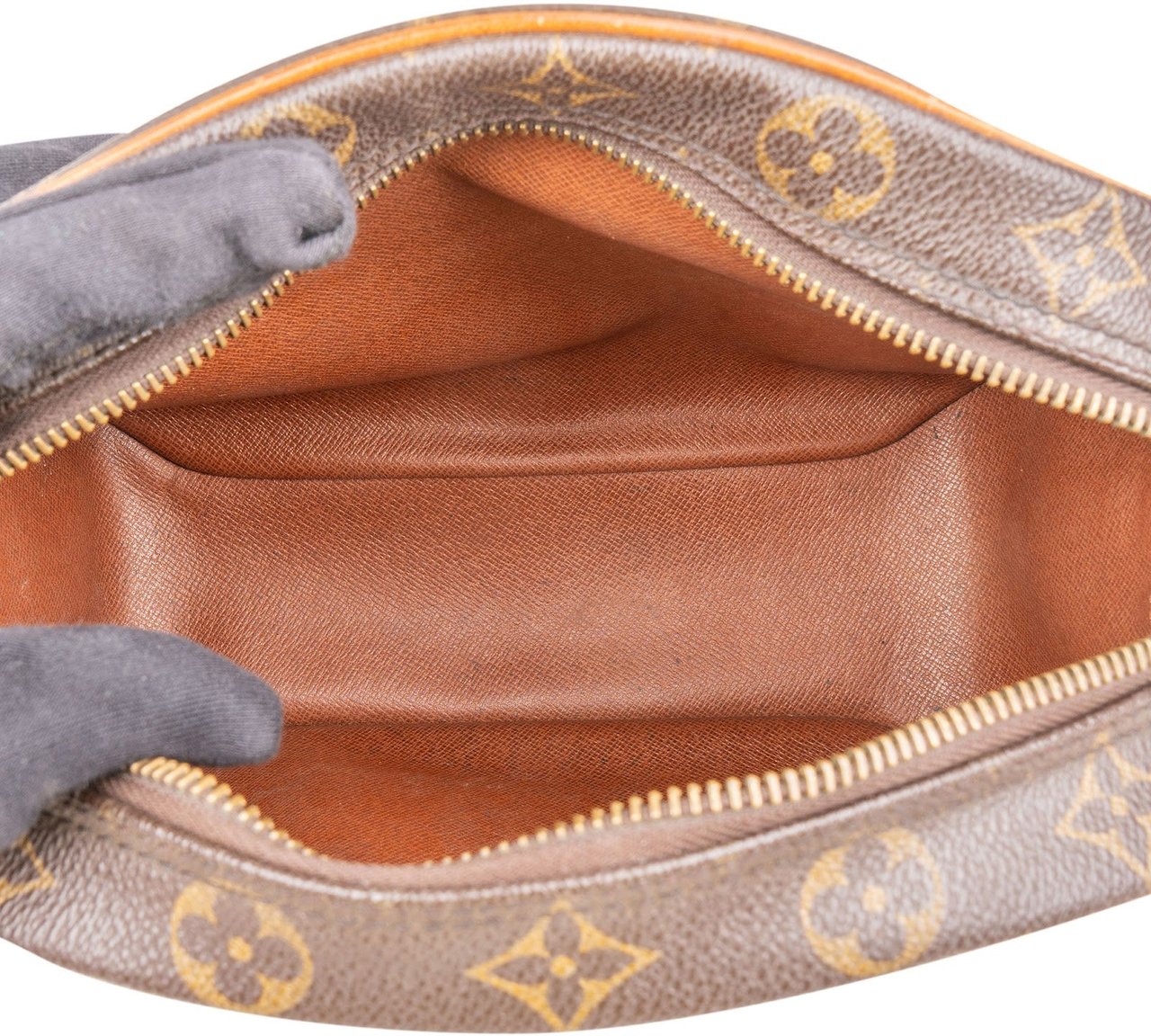 Louis Vuitton Monogram Canvas Blois Crossbody Bag Bruin