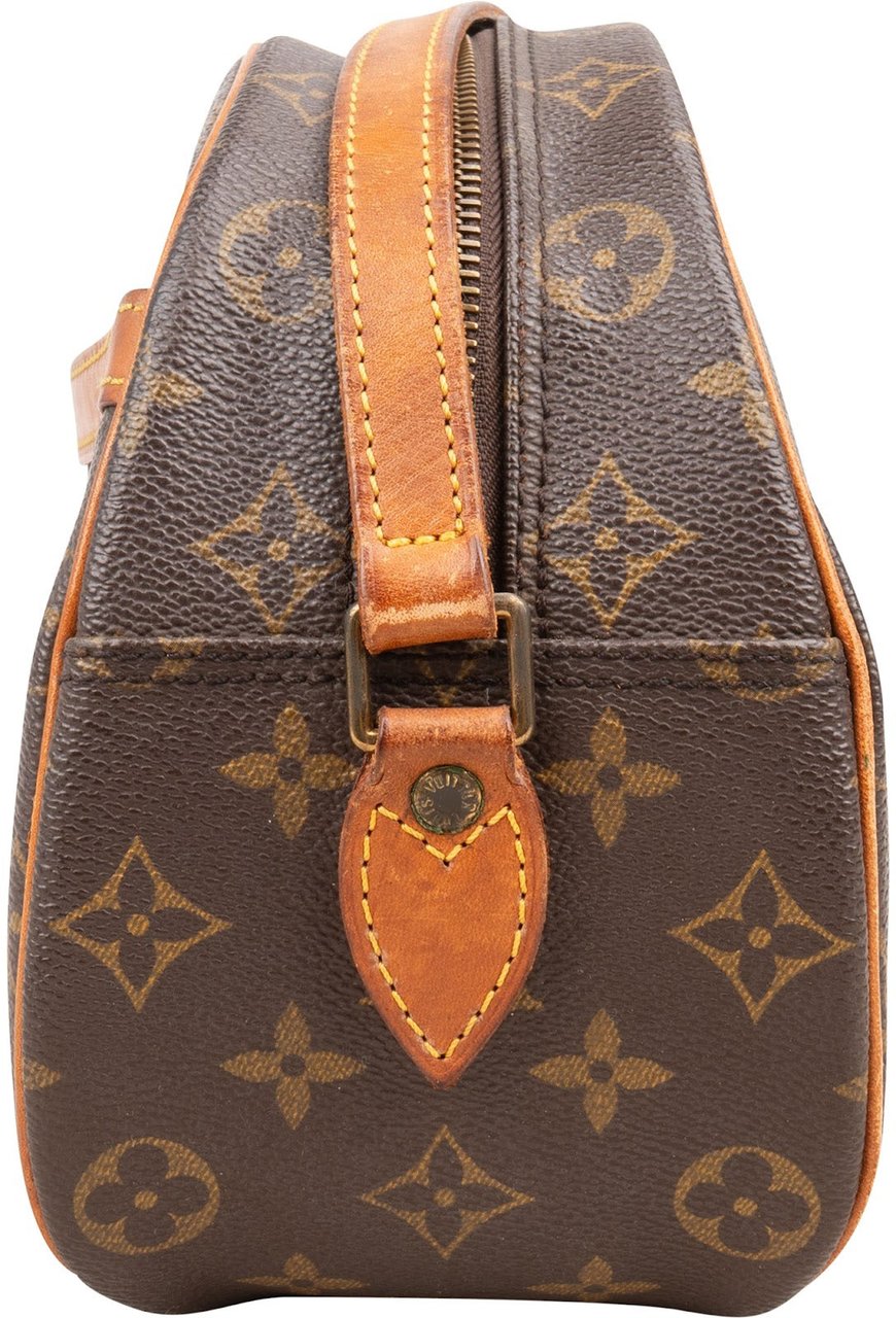 Louis Vuitton Monogram Canvas Blois Crossbody Bag Bruin