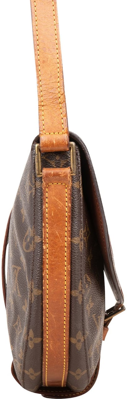Louis Vuitton Louis Vuitton Monogram Canvas Chantilly GM Crossbody Bag Bruin