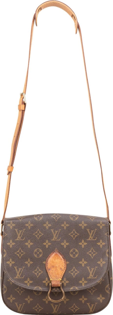 Louis Vuitton Louis Vuitton Monogram Canvas Saint Cloud GM Crossbody Bag Bruin