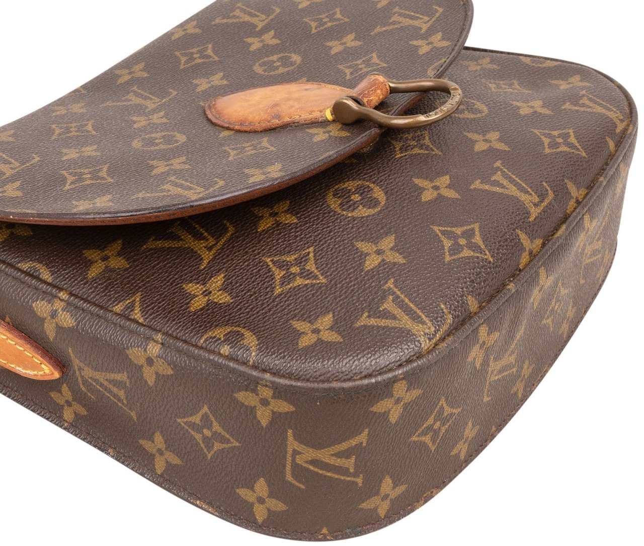 Louis Vuitton Louis Vuitton Monogram Canvas Saint Cloud GM Crossbody Bag Bruin