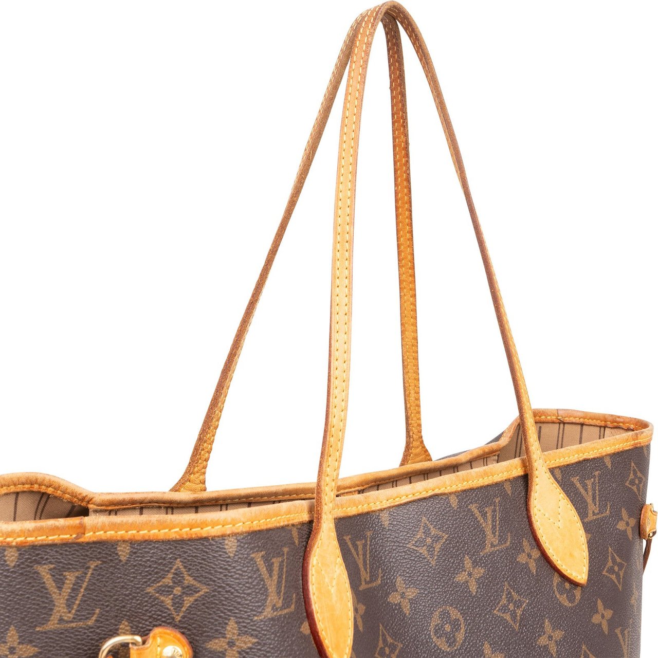 Louis Vuitton Monogram Canvas Neverfull MM Shoulder Bag Bruin