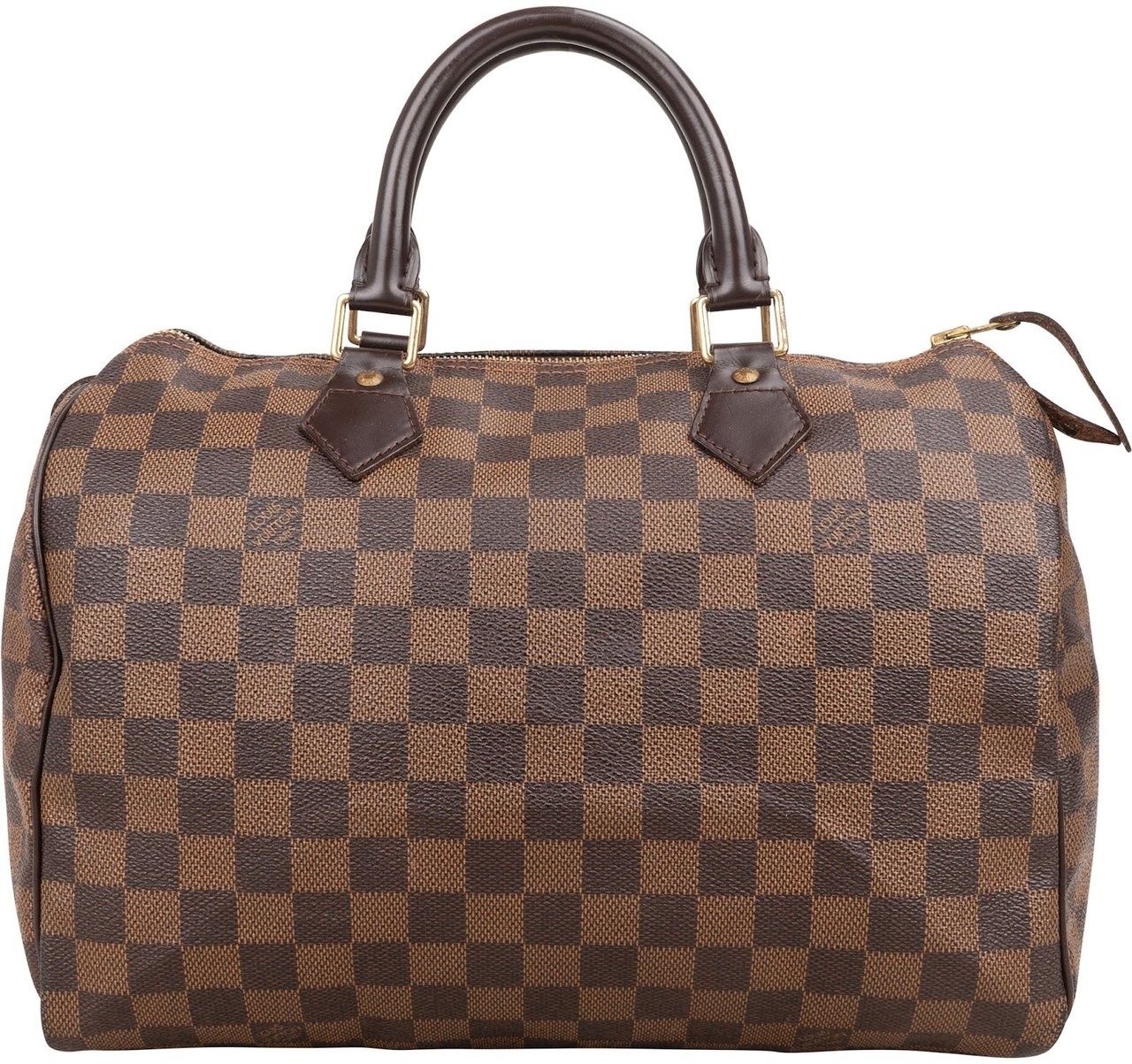 Louis Vuitton Louis Vuitton Monogram Damier Ebene Speedy 30 Handbag Bruin