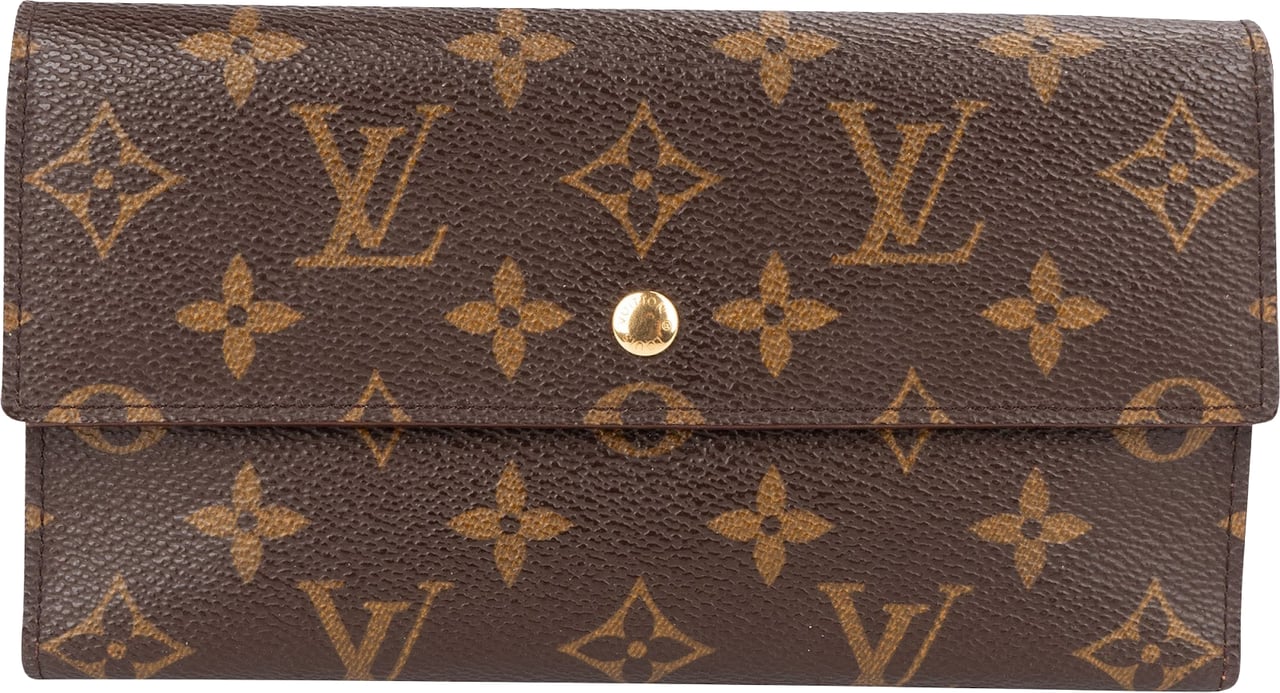Louis Vuitton Monogram Canvas Sarah Wallet Bruin