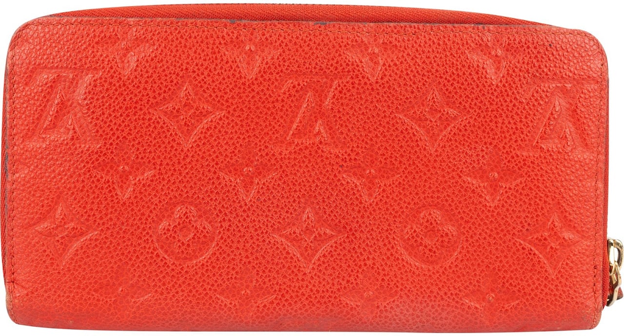 Louis Vuitton Leather Monogram Empreinte Zippy Wallet Divers