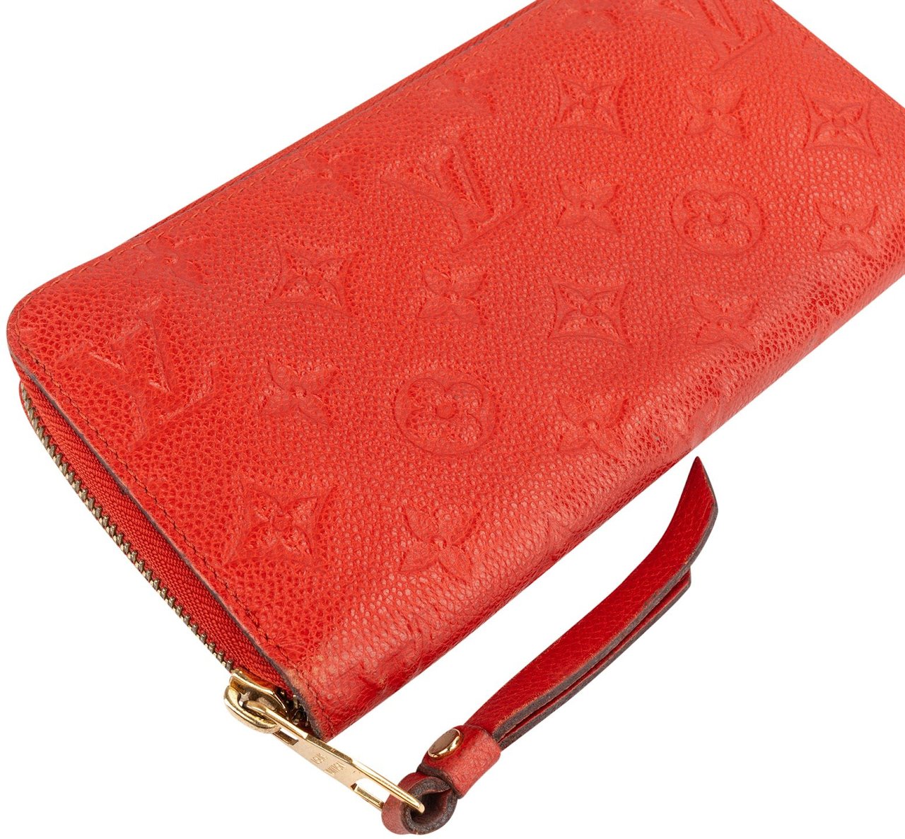 Louis Vuitton Leather Monogram Empreinte Zippy Wallet Divers
