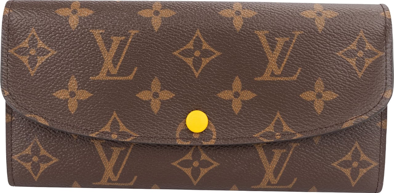 Louis Vuitton Louis Vuitton Monogram Canvas Emilie Wallet Bruin