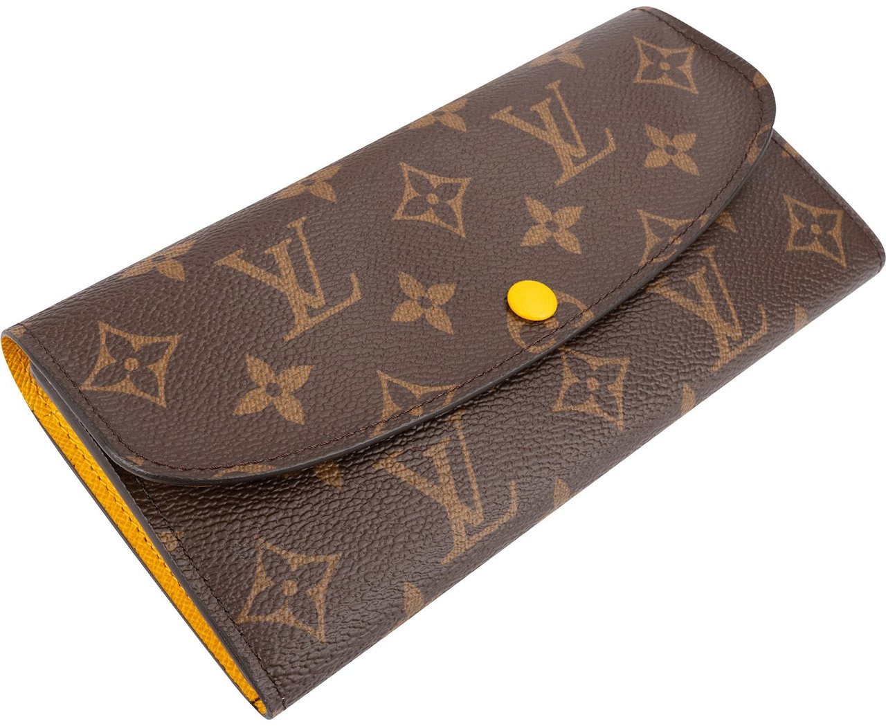 Louis Vuitton Louis Vuitton Monogram Canvas Emilie Wallet Bruin