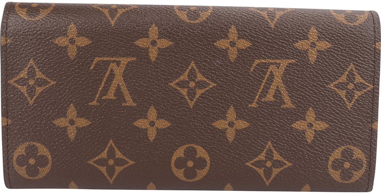 Louis Vuitton Louis Vuitton Monogram Canvas Emilie Wallet Bruin