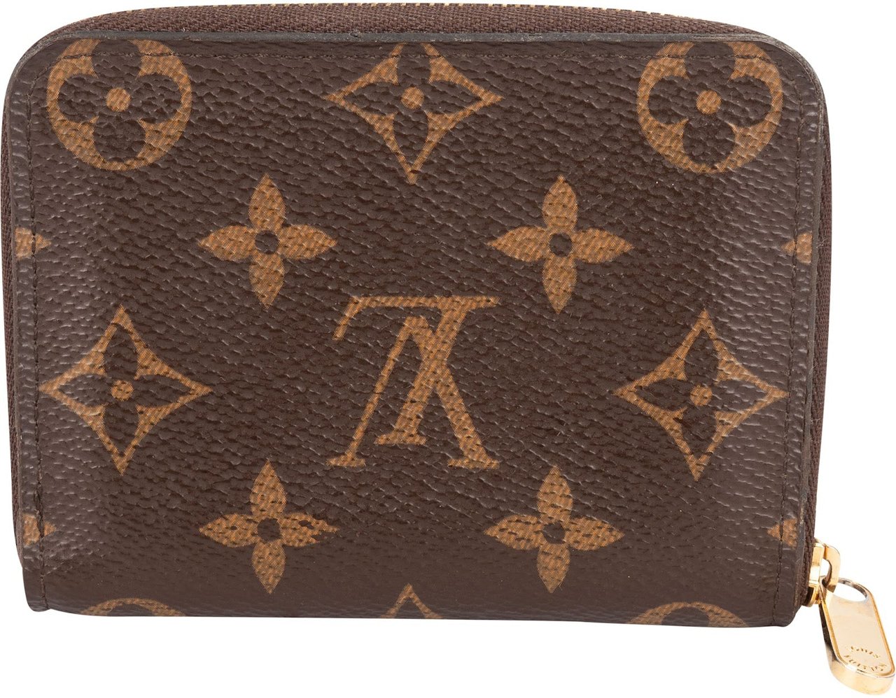 Louis Vuitton Monogram Canvas Zippy Coin Wallet Bruin