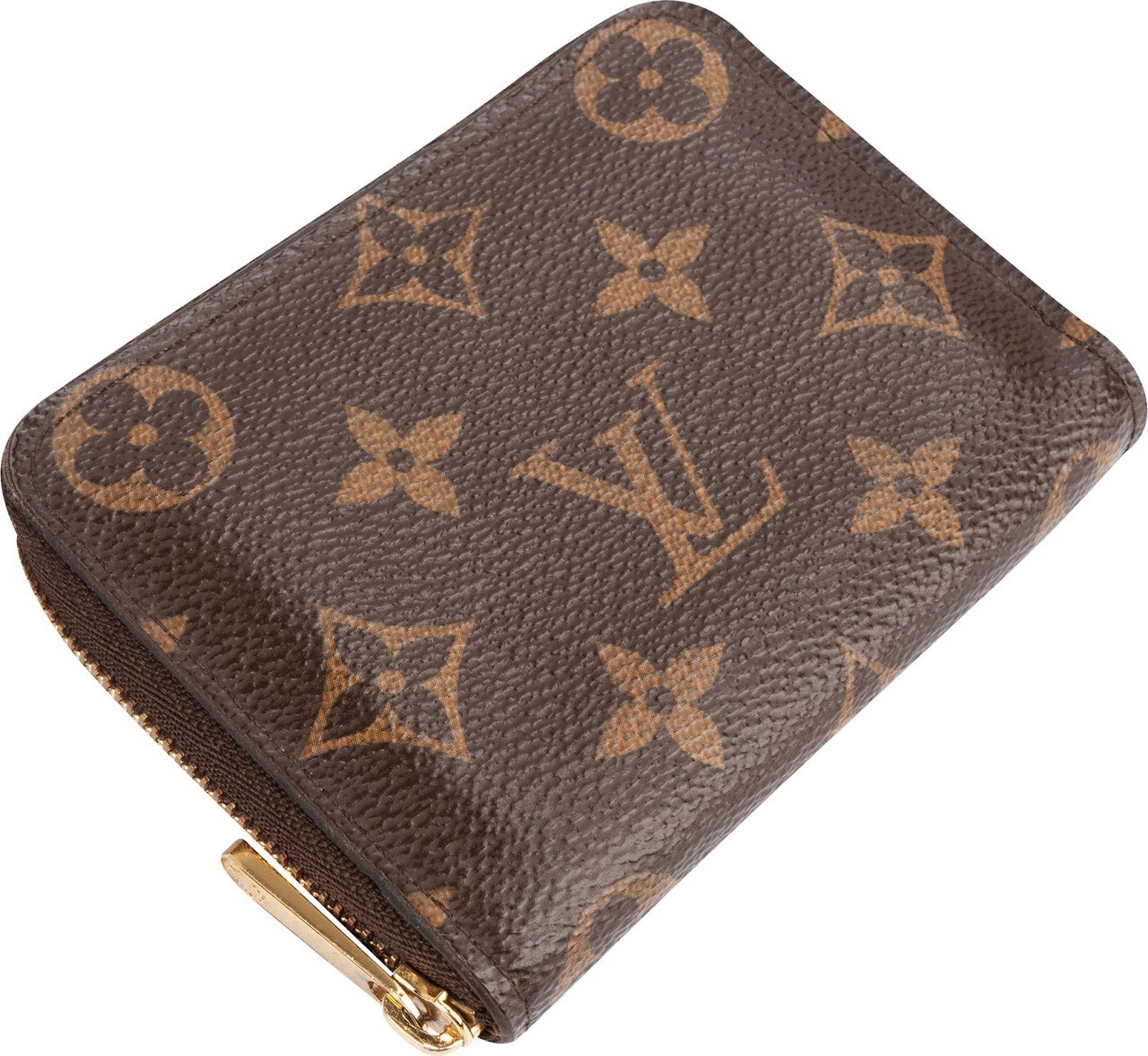 Louis Vuitton Monogram Canvas Zippy Coin Wallet Bruin