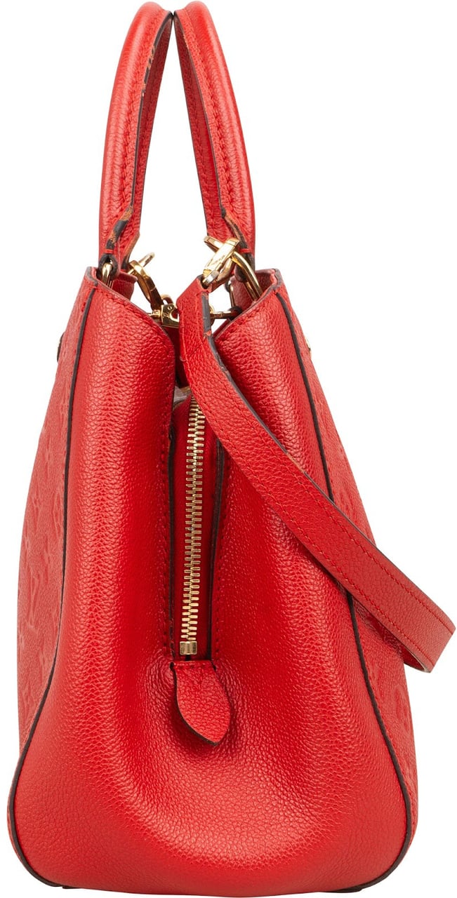 Louis Vuitton Leather Monogram Empreinte Montaigne MM Handbag Divers