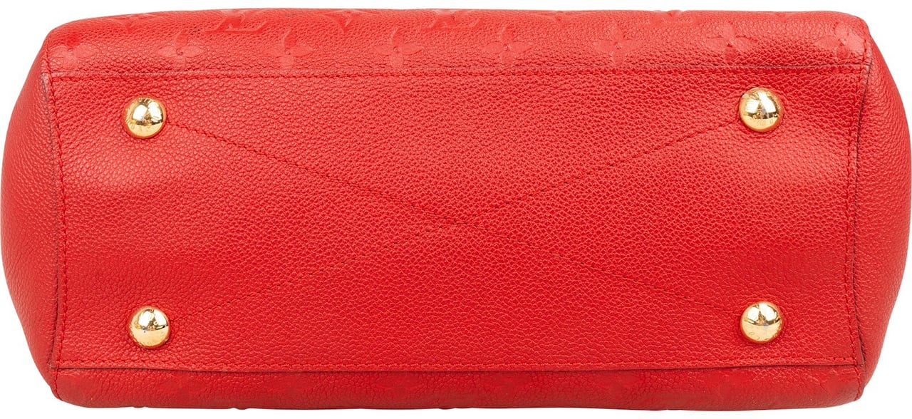 Louis Vuitton Leather Monogram Empreinte Montaigne MM Handbag Divers