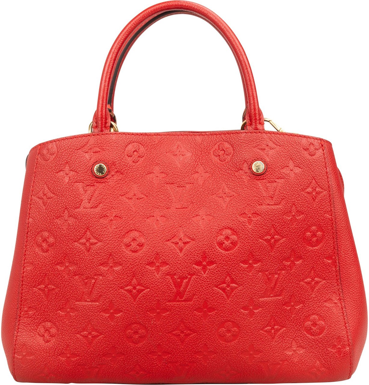 Louis Vuitton Leather Monogram Empreinte Montaigne MM Handbag Divers