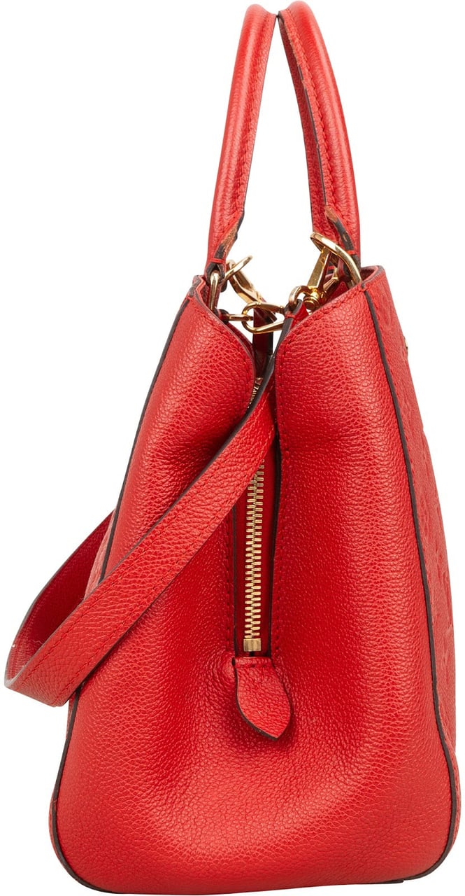 Louis Vuitton Leather Monogram Empreinte Montaigne MM Handbag Divers