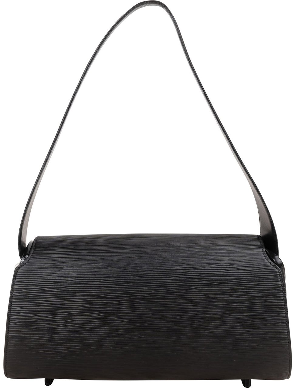 Louis Vuitton Noir Epi Leather Nocturne GM Shoulder Bag Zwart