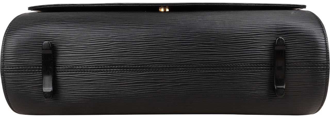 Louis Vuitton Noir Epi Leather Nocturne GM Shoulder Bag Zwart