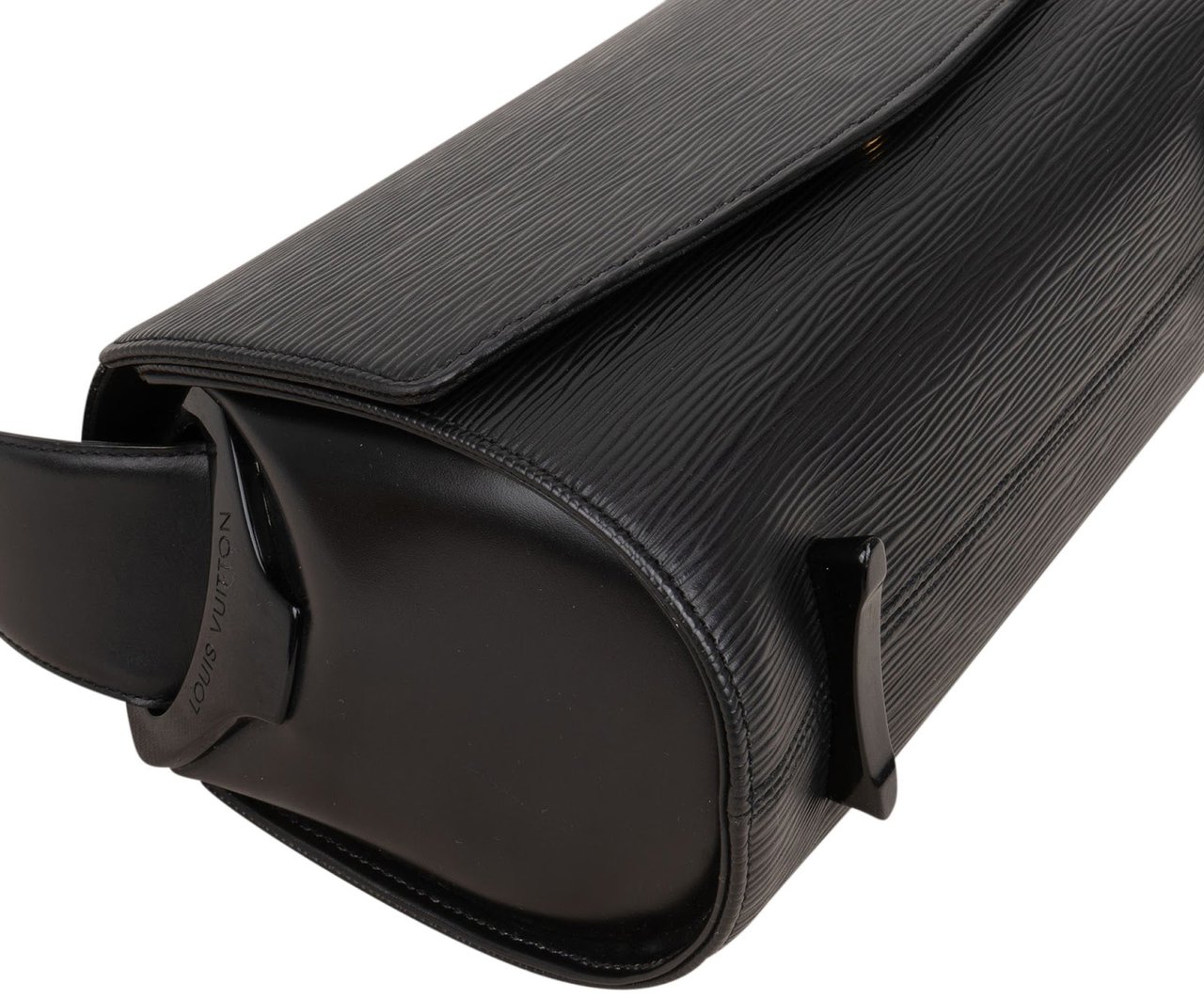 Louis Vuitton Noir Epi Leather Nocturne GM Shoulder Bag Zwart