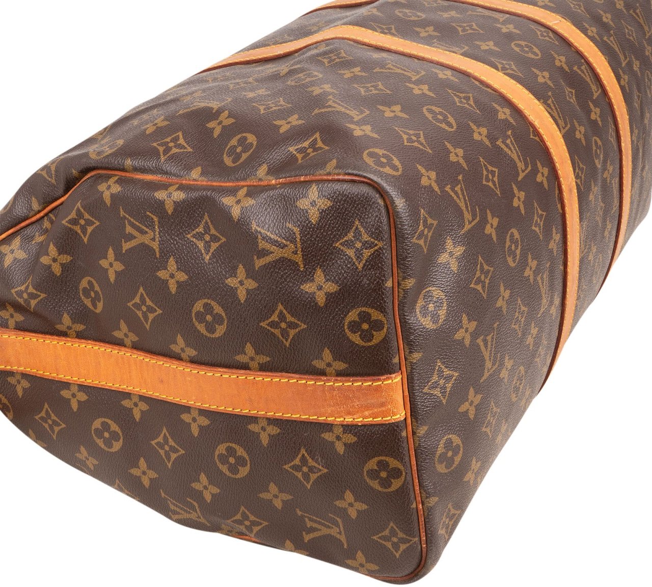 Louis Vuitton Louis Vuitton Monogram Canvas Keepall 50 Bandoulière Travel Bag Bruin