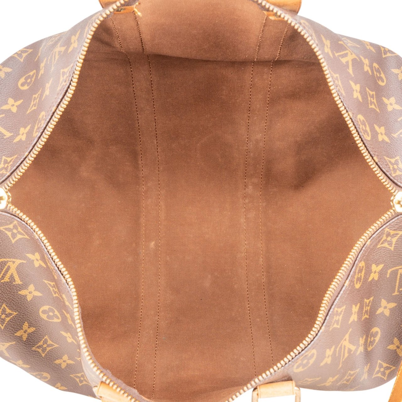 Louis Vuitton Louis Vuitton Monogram Canvas Keepall 45 Bandoulière Travel Bag Bruin