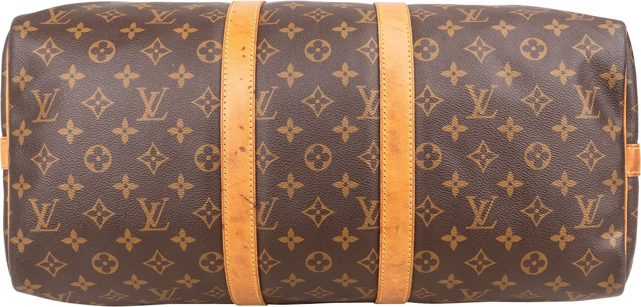 Louis Vuitton Louis Vuitton Monogram Canvas Keepall 45 Bandoulière Travel Bag Bruin