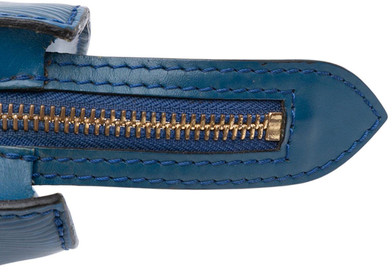 Louis Vuitton Epi Saint Jacques PM Short Strap Blauw