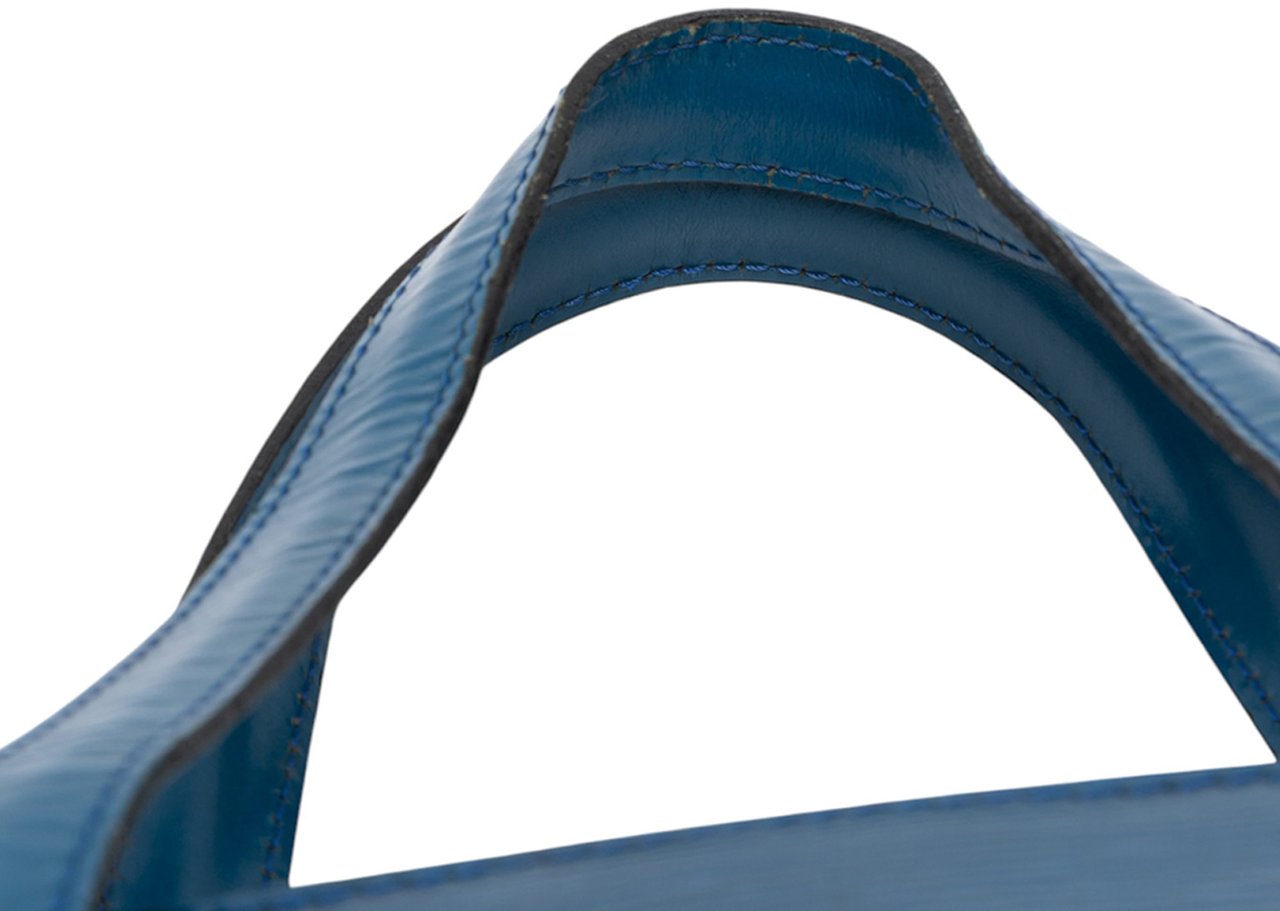 Louis Vuitton Epi Saint Jacques PM Short Strap Blauw