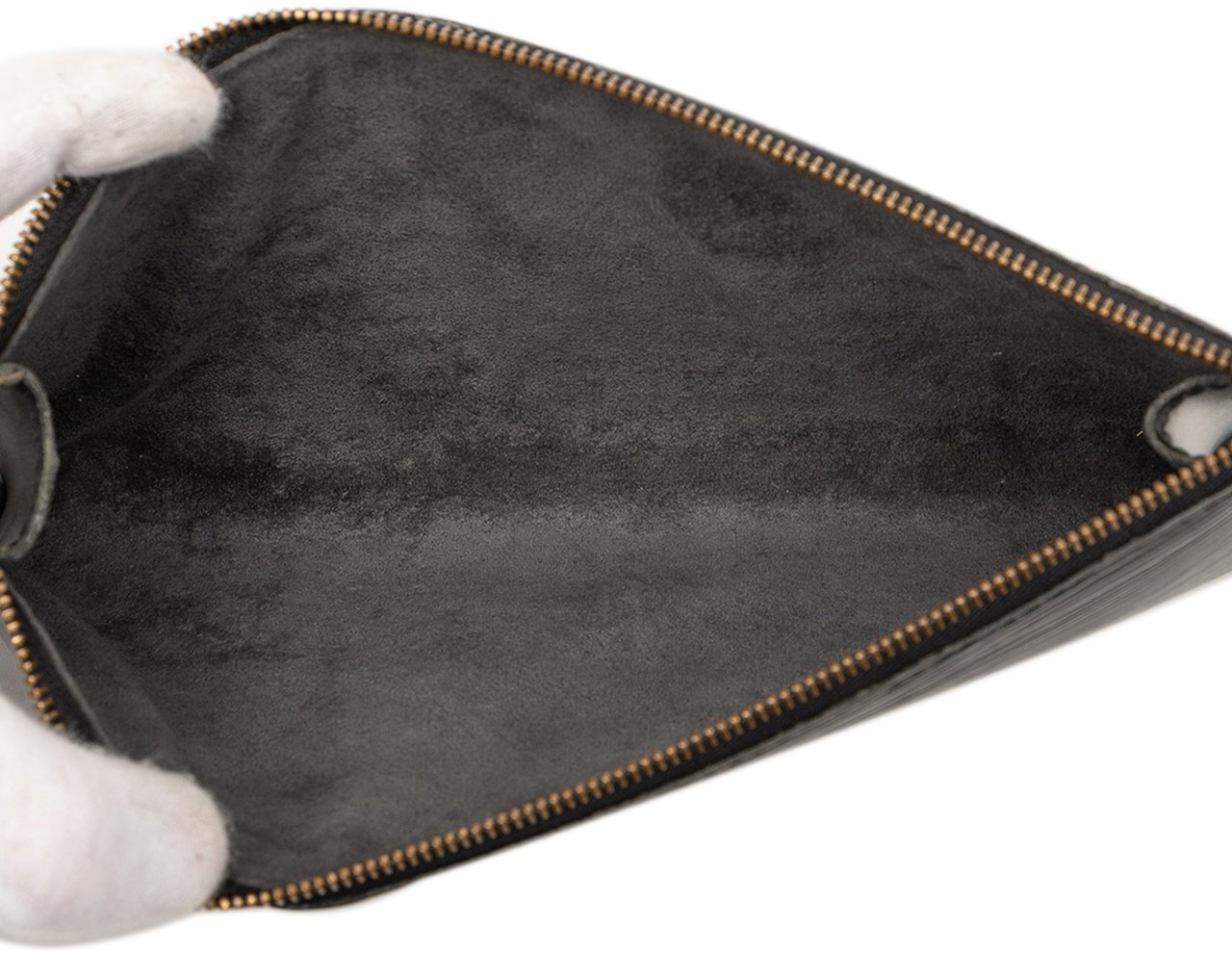 Louis Vuitton Epi Pochette Accessoires Zwart