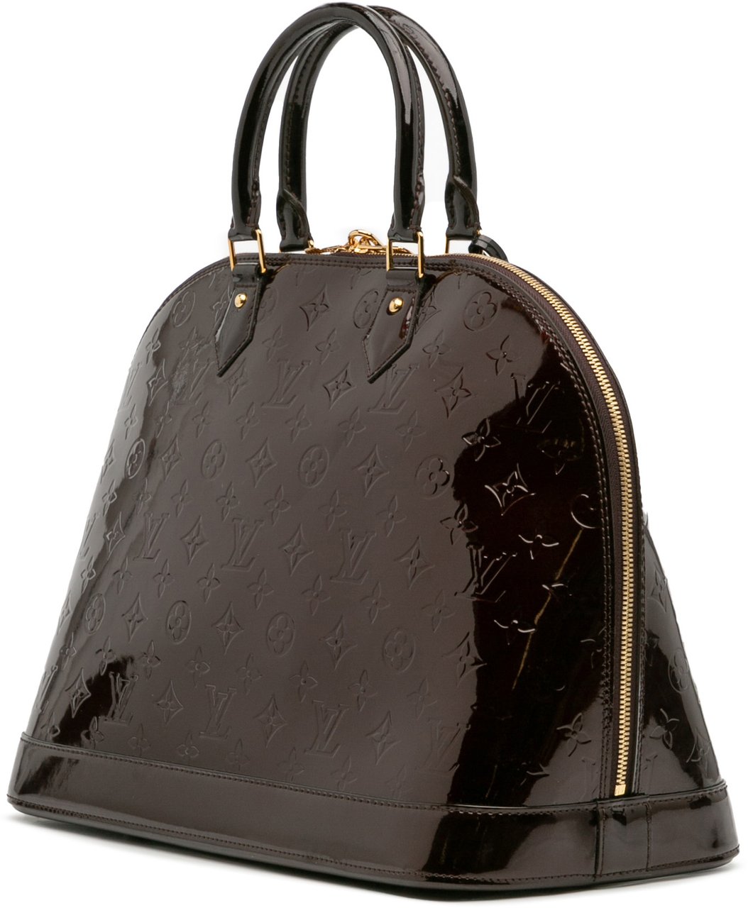 Louis Vuitton Monogram Vernis Alma GM Paars