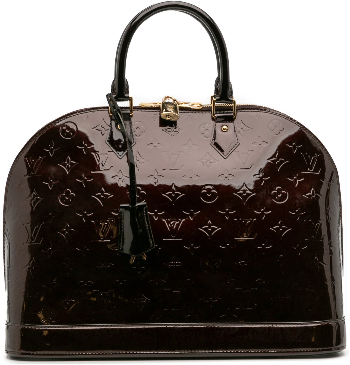 Louis Vuitton Monogram Vernis Alma GM Paars