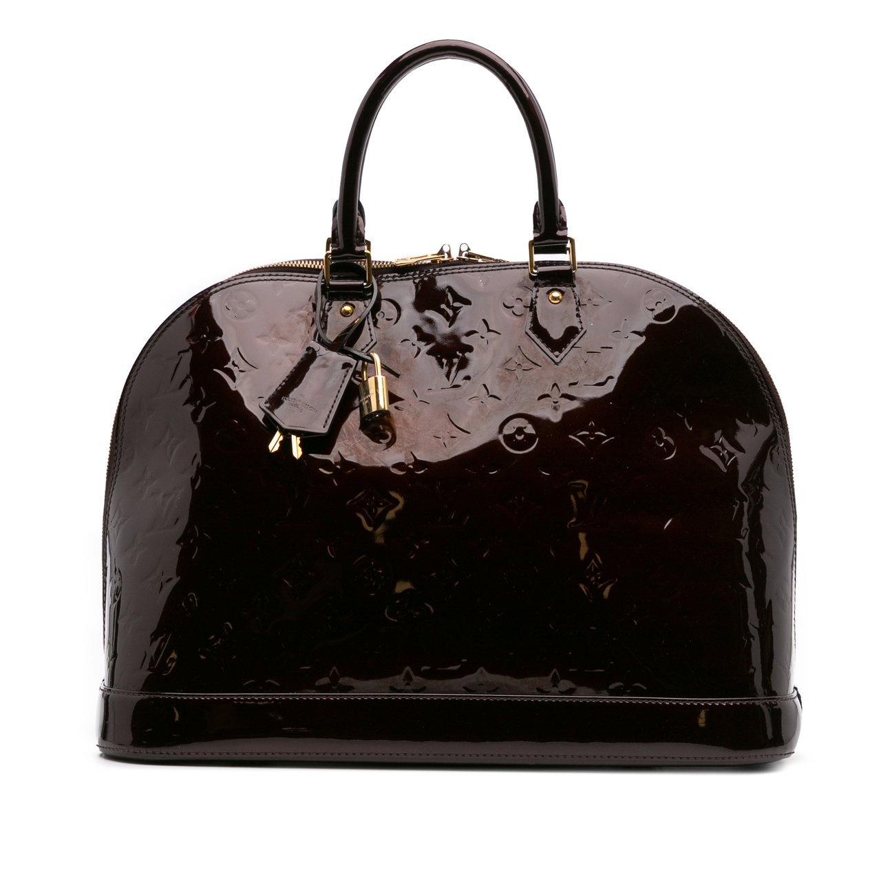 Louis Vuitton Monogram Vernis Alma GM Paars