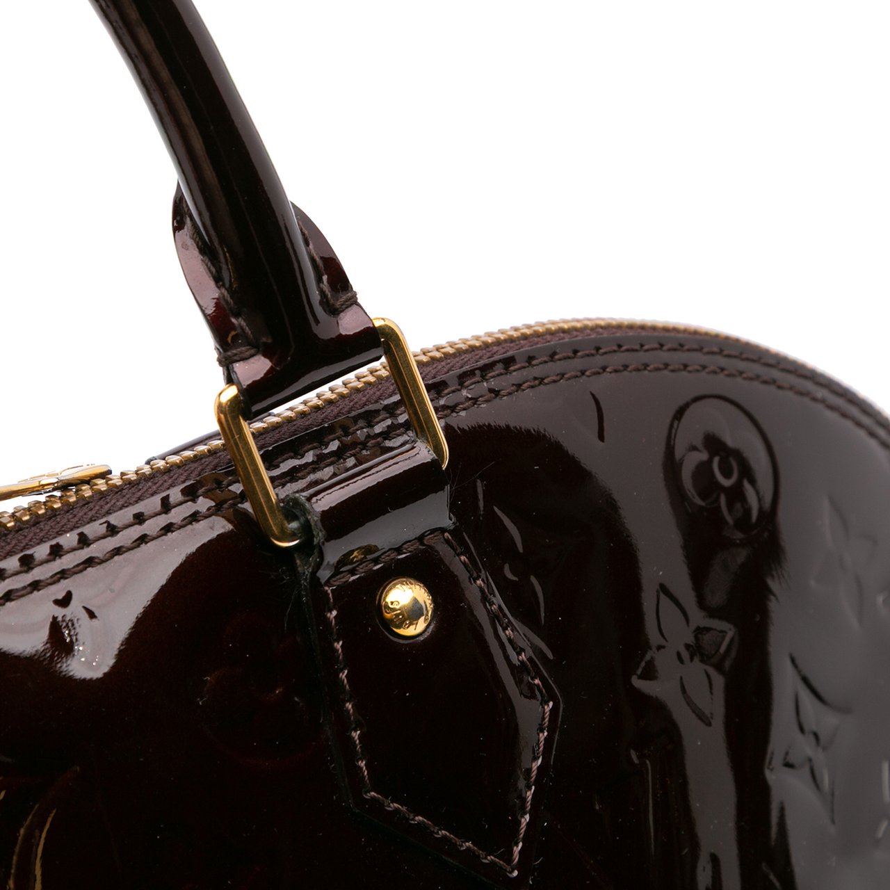 Louis Vuitton Monogram Vernis Alma GM Paars