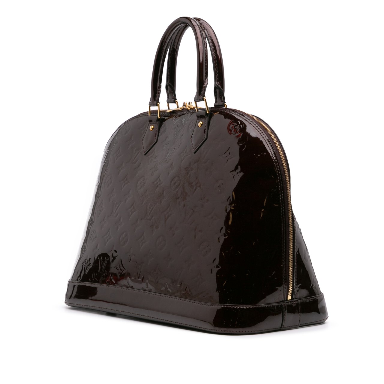 Louis Vuitton Monogram Vernis Alma GM Paars