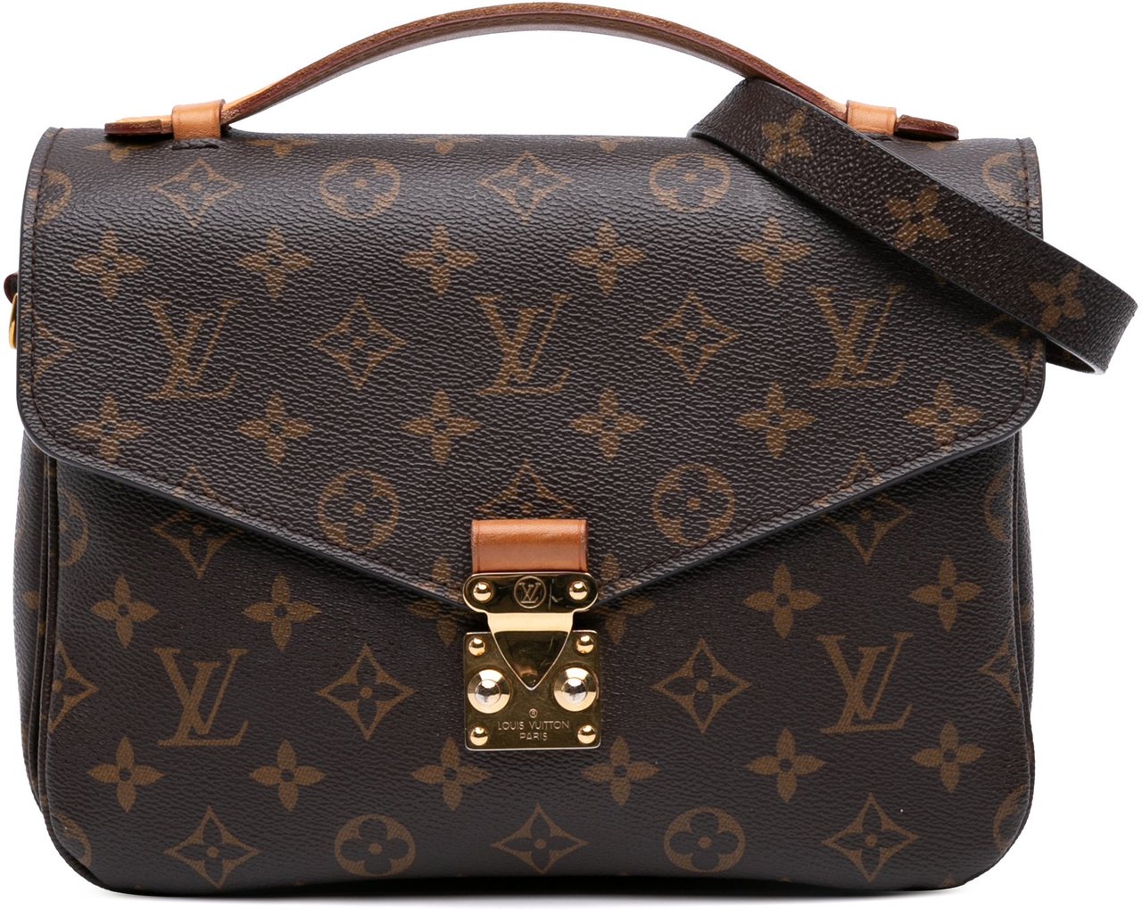 Louis Vuitton Monogram Pochette Metis Bruin