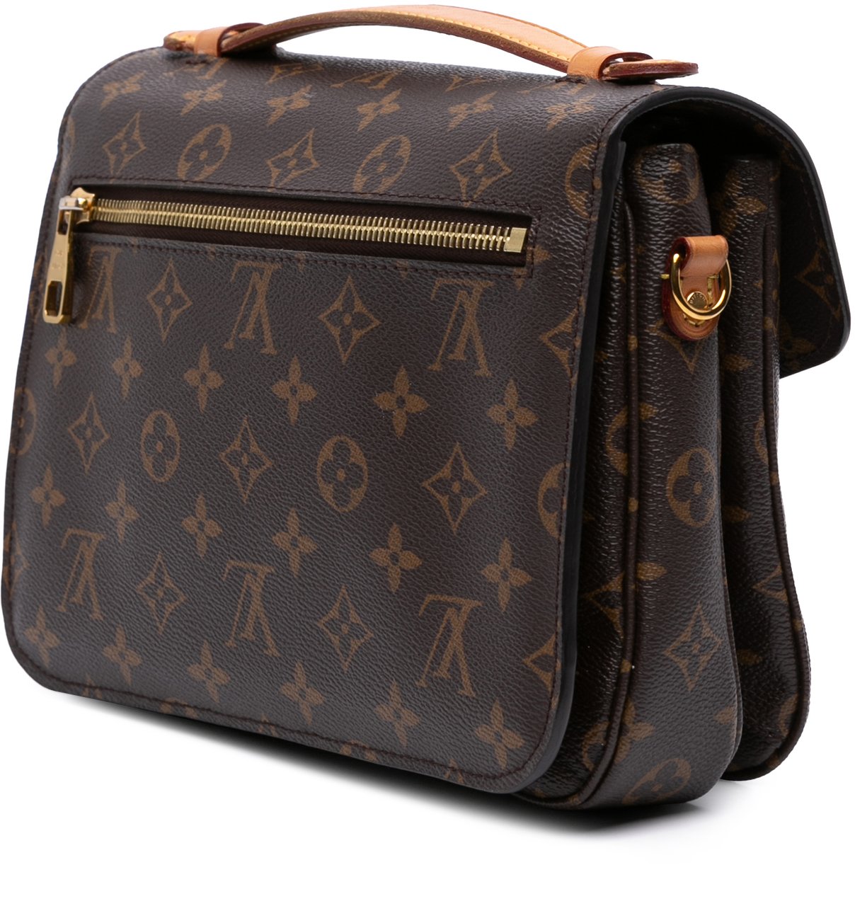 Louis Vuitton Monogram Pochette Metis Bruin