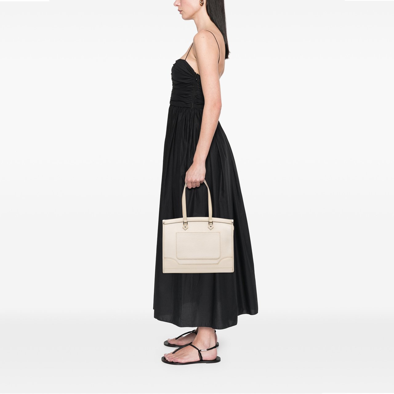 Louis Vuitton Epi Madeleine GM Wit
