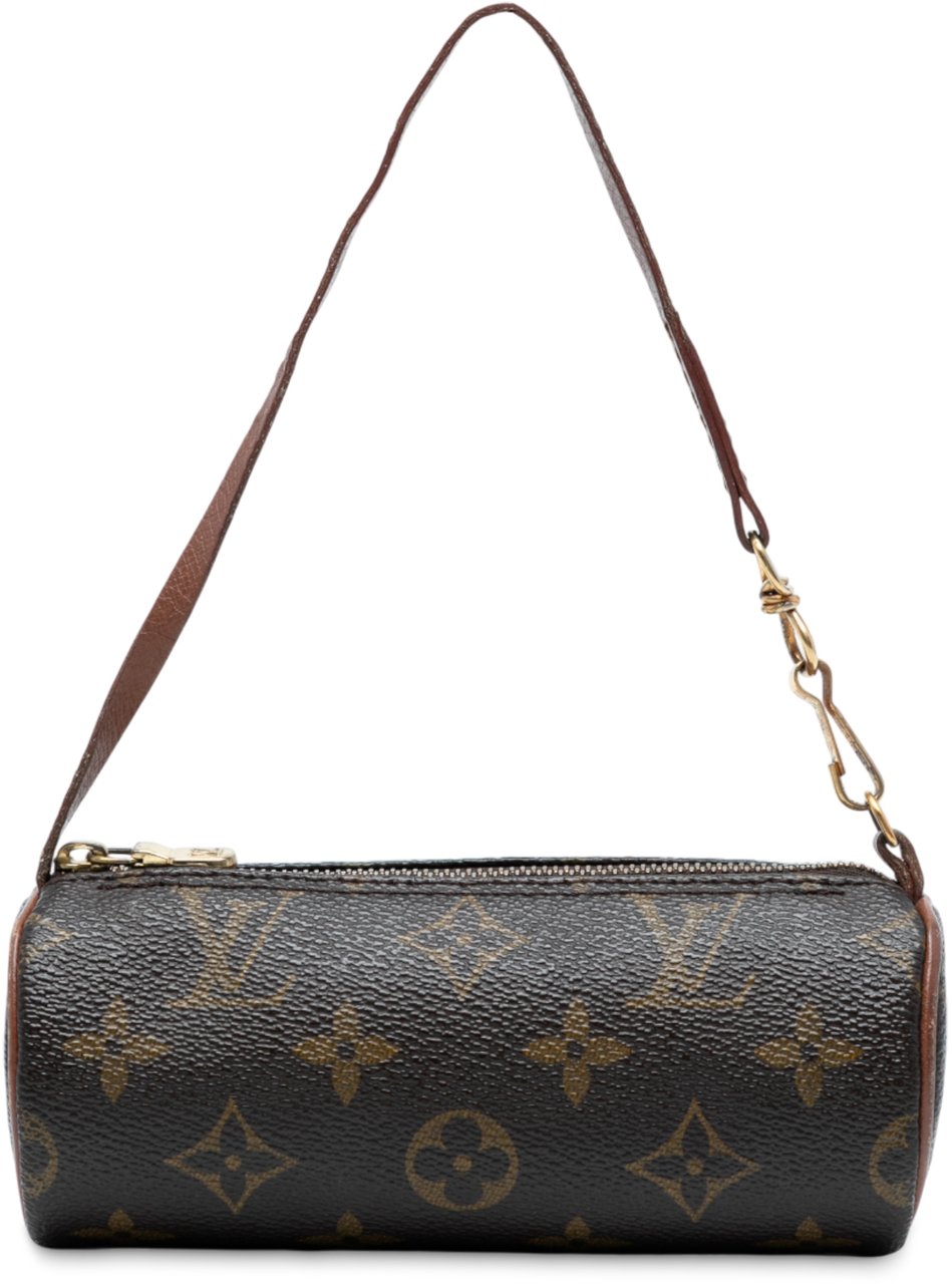 Louis Vuitton Monogram Papillon Pochette Bruin