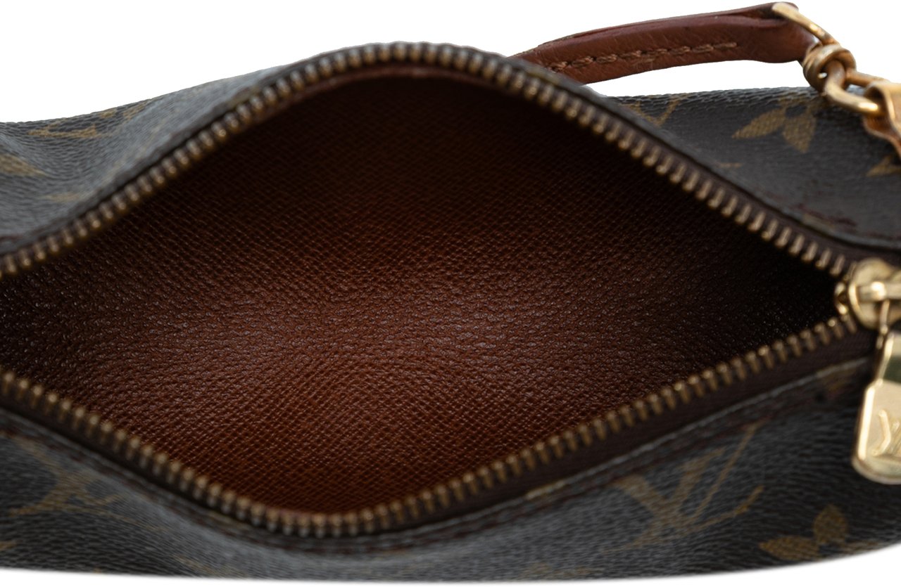 Louis Vuitton Monogram Papillon Pochette Bruin