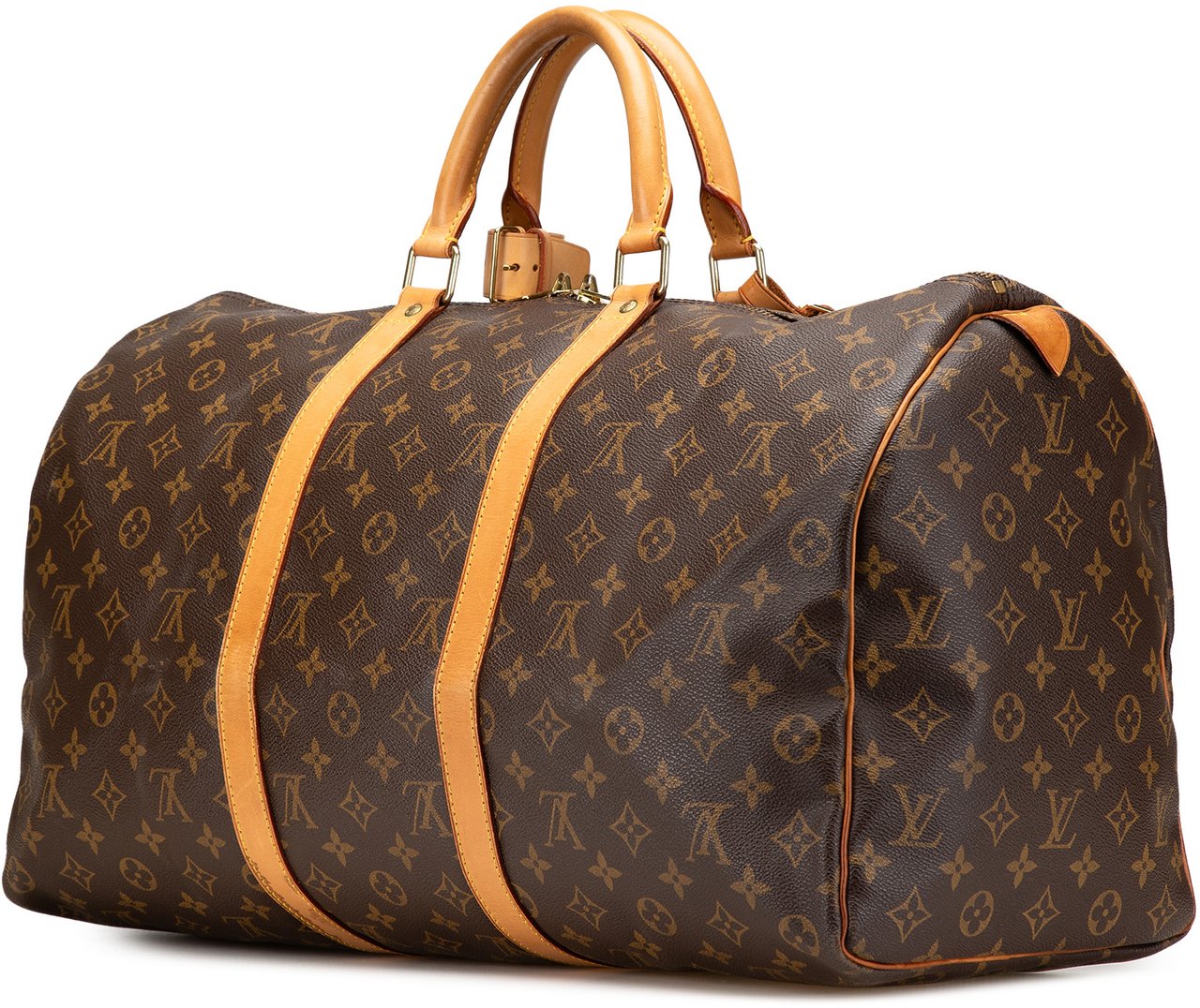 Louis Vuitton Monogram Keepall 50 Bruin