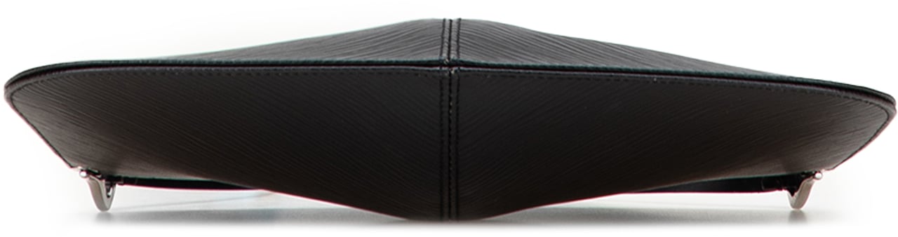 Louis Vuitton Epi Demi Lune Pochette Zwart