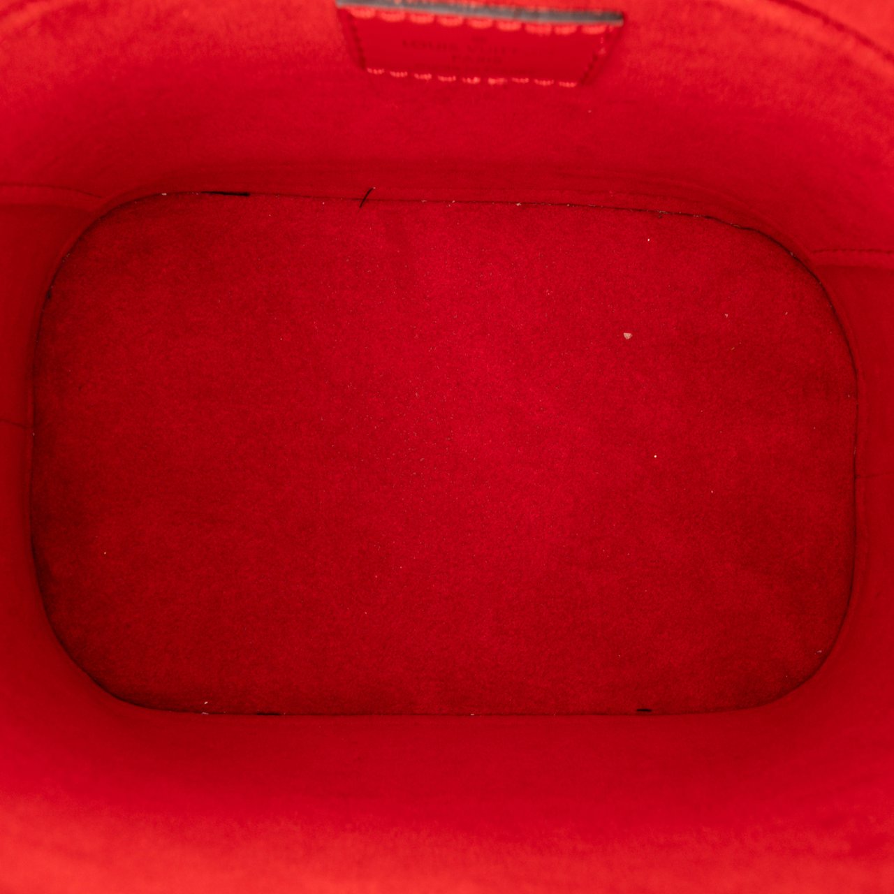 Louis Vuitton Epi Mini Alma Rood